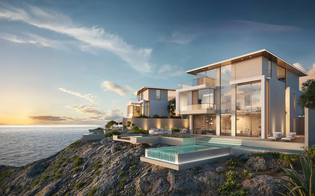 Azure Oceanfront Villas, interiors by FENDI Casa