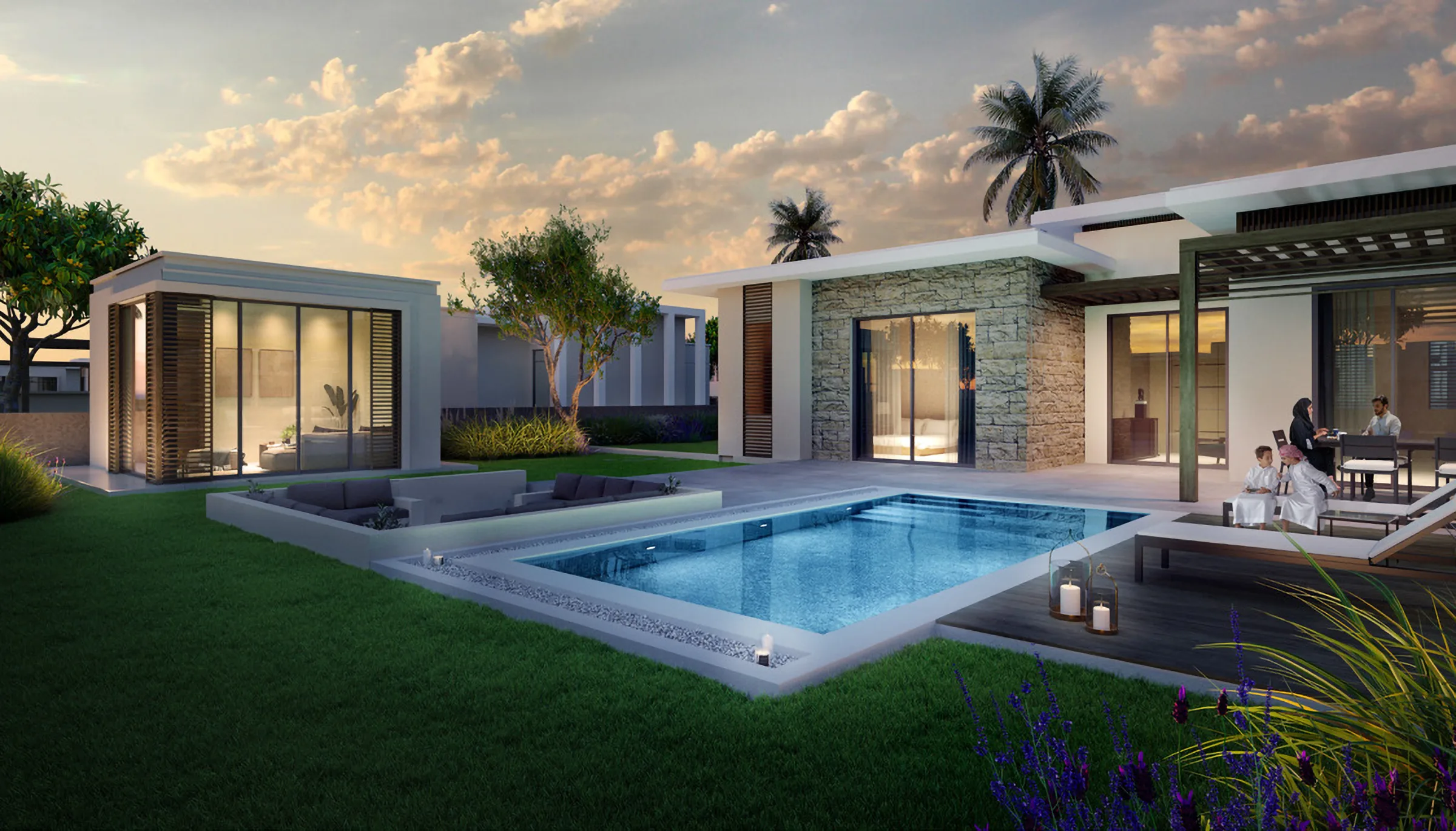 Raya, Majlis and Wellness Villas, Jebel Sifah / Al Sifah