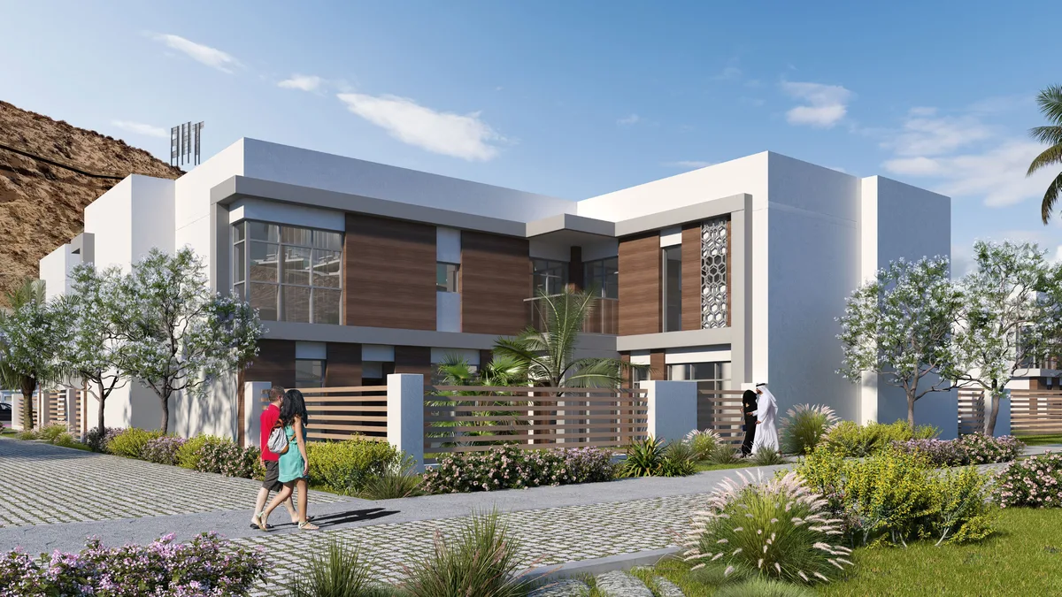 West District: 4 Bedroom Courtyard Villa